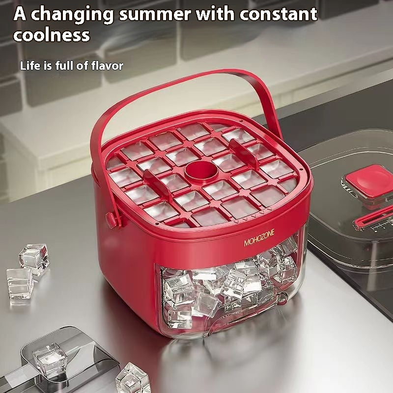 Press-type Convenient Outdoor Portable Ice Tray (48 Grips)