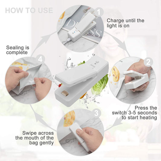 Mini Snack Packaging Bag Heat Sealing Machine