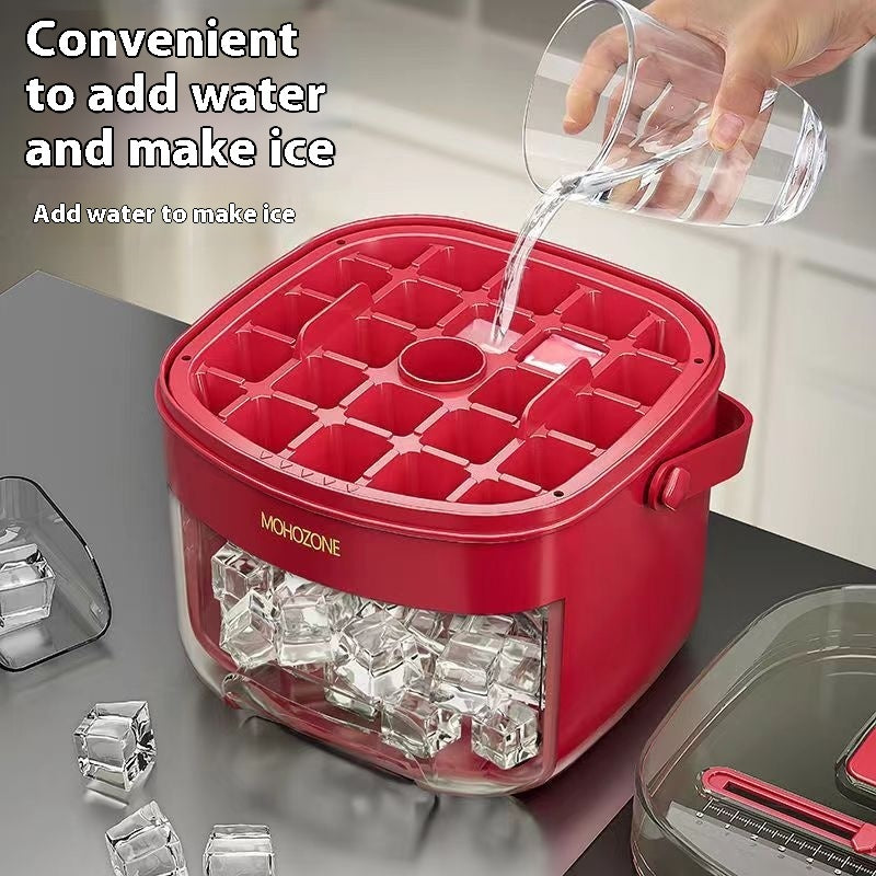 Press-type Convenient Outdoor Portable Ice Tray (48 Grips)