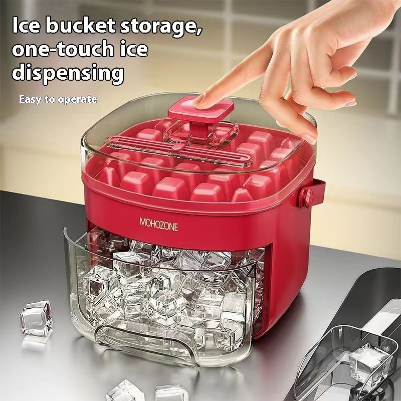 Press-type Convenient Outdoor Portable Ice Tray (48 Grips)