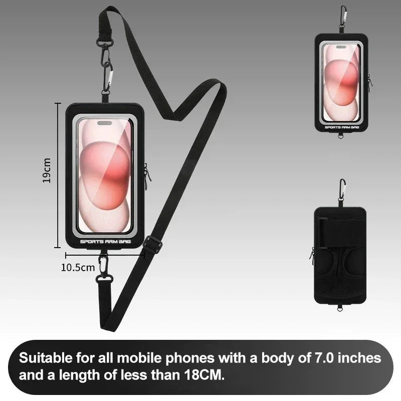 Multifunction Touch Screen Running Bags For Mobile