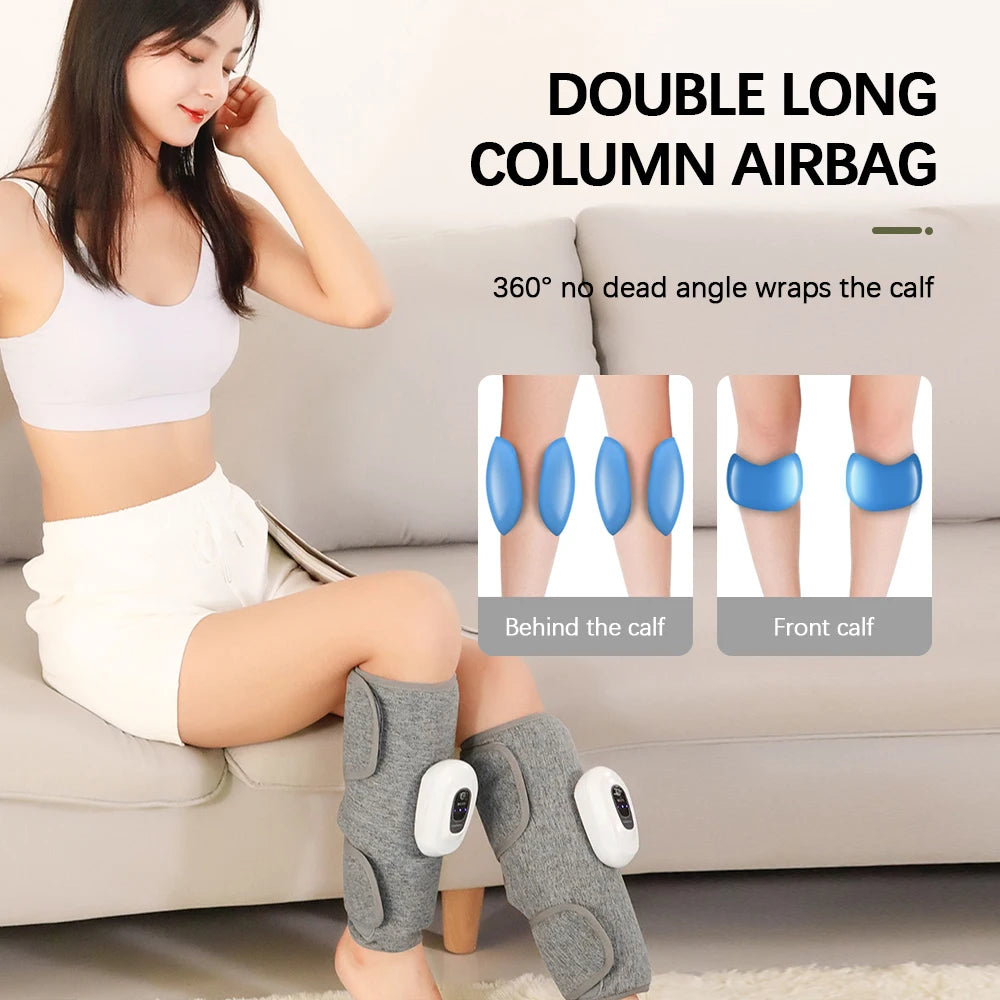 Electric 360° Air Pressure Leg Massage (3 Modes & 1 Pressure Level)