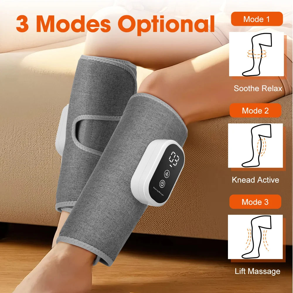 Electric 360° Air Pressure Leg Massage (3 Modes & 3 Pressure Level)