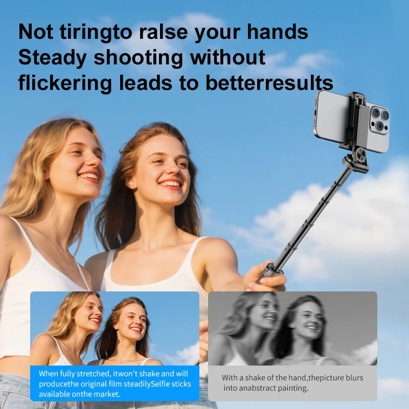 360° Rotation Mini Pocket Selfie Stick Tripod Stand