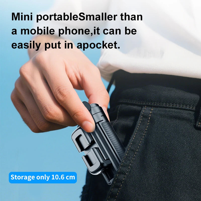 360° Rotation Mini Pocket Selfie Stick Tripod Stand