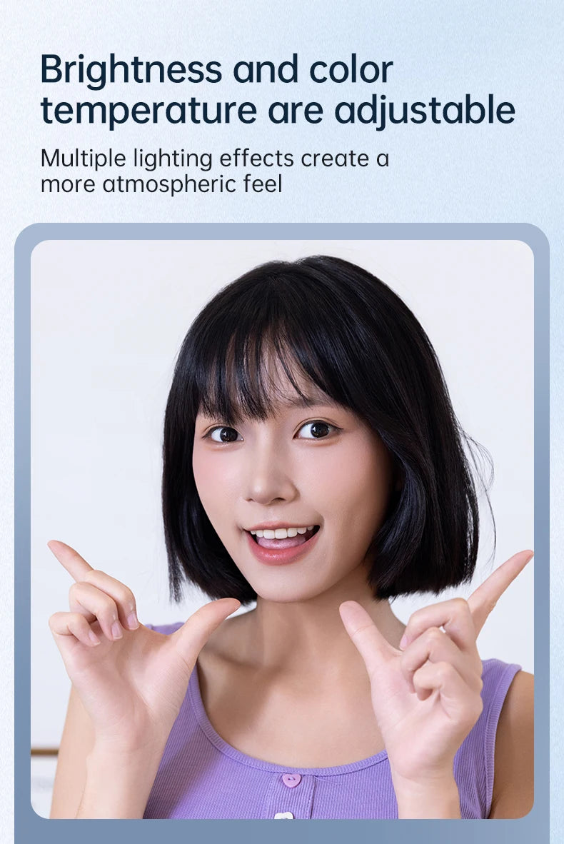 New Mobile Phone Beauty Selfie Pocket Light with Mirror