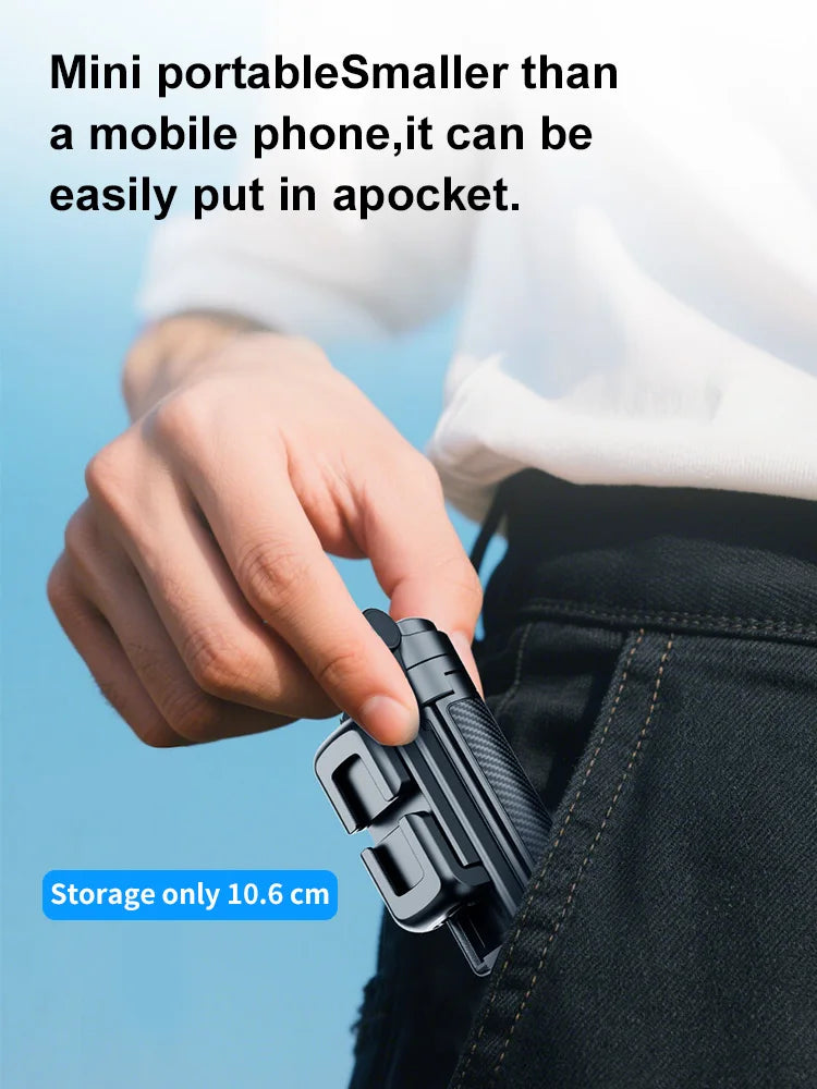 360° Rotation Mini Pocket Selfie Stick Tripod Stand