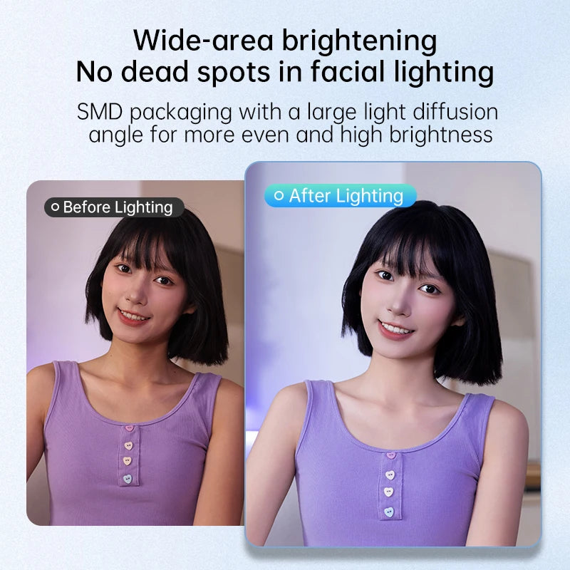 New Mobile Phone Beauty Selfie Pocket Light with Mirror