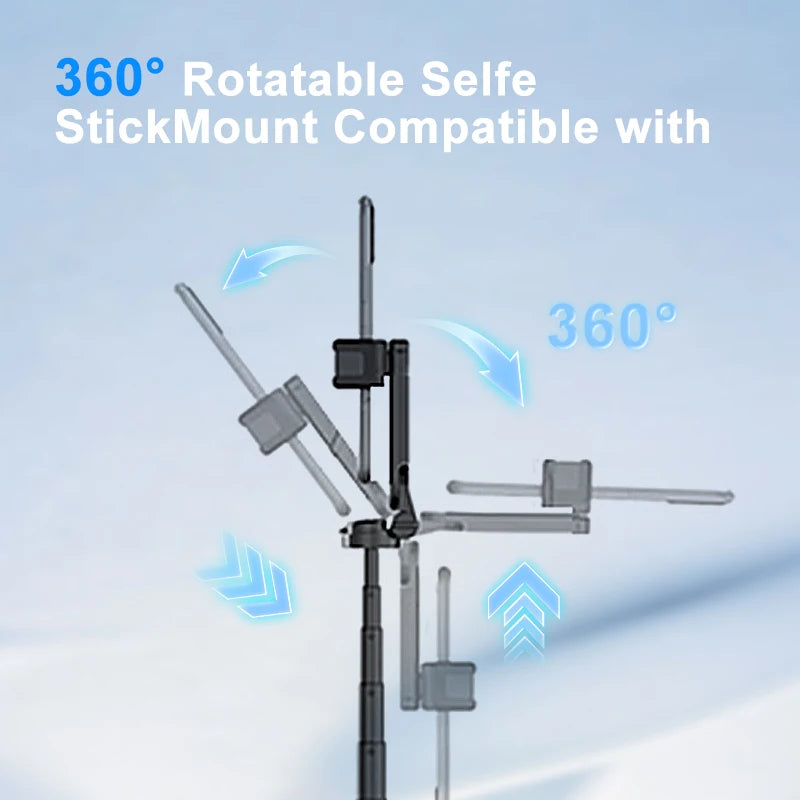 360° Rotation Mini Pocket Selfie Stick Tripod Stand