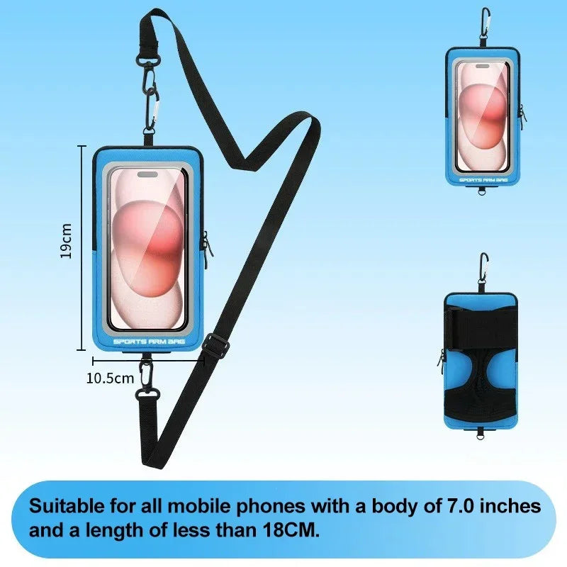 Multifunction Touch Screen Running Bags For Mobile