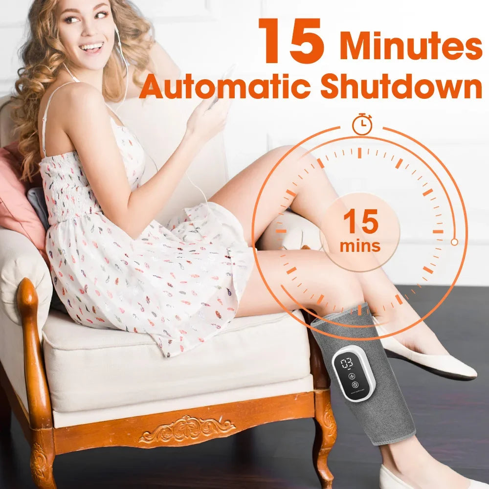 Electric 360° Air Pressure Leg Massage (3 Modes & 3 Pressure Level)