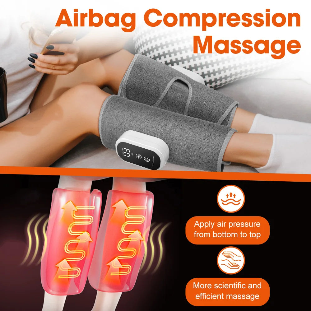 Electric 360° Air Pressure Leg Massage (3 Modes & 3 Pressure Level)