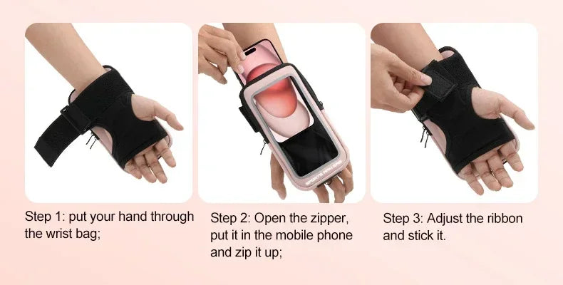 Multifunction Touch Screen Running Bags For Mobile