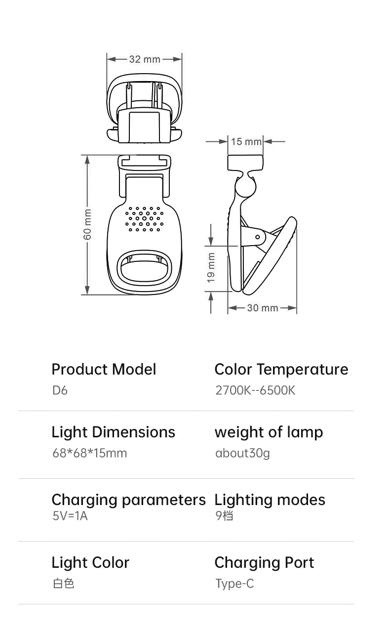 New Mobile Phone Beauty Selfie Pocket Light with Mirror