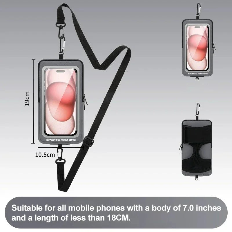 Multifunction Touch Screen Running Bags For Mobile
