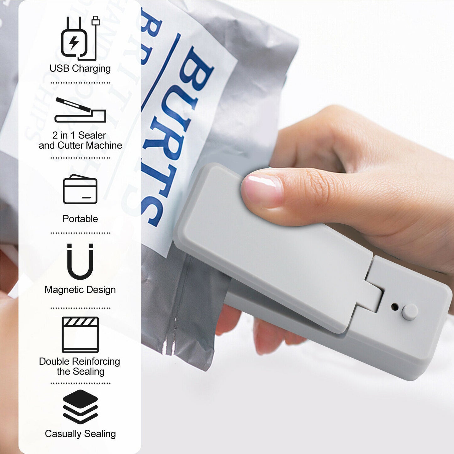 Mini Snack Packaging Bag Heat Sealing Machine