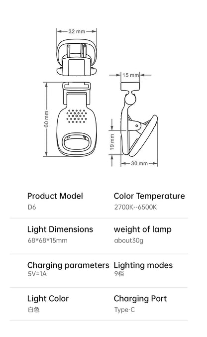 New Mobile Phone Beauty Selfie Pocket Light with Mirror