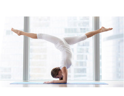 Yoga Mat Wicking Non-slip Towel Natural Rubber Suede Print Folding